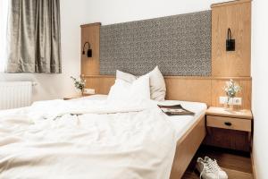 Krevet ili kreveti u jedinici u okviru objekta B&B Hotel Die Barbara