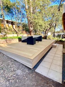 Zdjęcie z galerii obiektu Mobil Home 6 personnes Oasis Village w mieście Puget-sur Argens