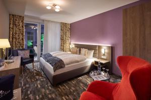 Postel nebo postele na pokoji v ubytování WILLINO Privathotel + 24 fotografií