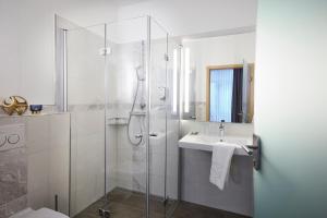 Koupelna v ubytování WILLINO Privathotel