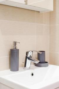 Koupelna v ubytování Nordic design apartment
