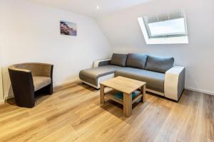 Posezení v ubytování Ferienwohnung Katzmaier