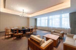 Area soggiorno di SSAW Boutique Hotel Zhijiang
