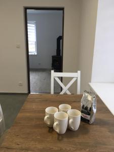 Kemudahan buat kopi dan teh di Apartmány U Hadiny