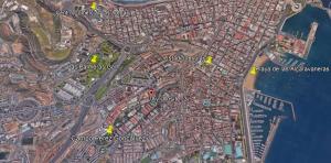Výhľad na mesto Las Palmas de Gran Canaria alebo výhľad na mesto priamo z apartmánu