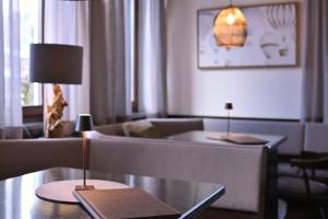 Istumisnurk majutusasutuses Hotel Toblacherhof