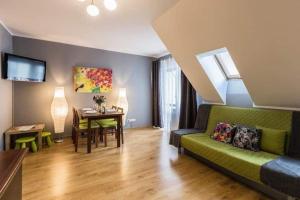 Χώρος καθιστικού στο Apartament 6 w centrum 5 min od Krupówek, Parking