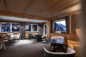 Posezení v ubytování Chalet Hotel Hartmann - Adults Only