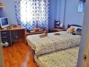 Posteľ alebo postele v izbe v ubytovaní Piso Palomar