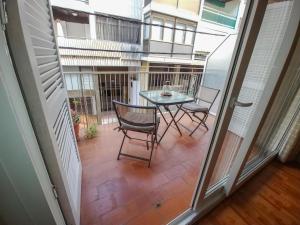 Balkón alebo terasa v ubytovaní Piso Palomar