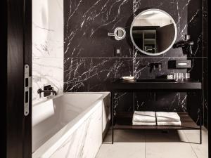Koupelna v ubytování Melior Boutique Hotel