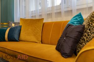 Posezení v ubytování V68 Design Apartment - hostAID