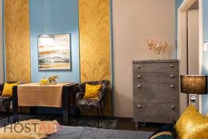 Posezení v ubytování V68 Design Apartment - hostAID