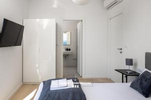 TV a/nebo společenská místnost v ubytování Penthouse Seaview Emilia