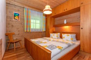 Postel nebo postele na pokoji v ubytování Remberghof
