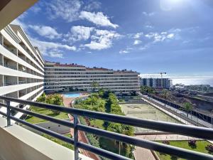 a view of a building from a balcony at Monumental Ocean View by Atlantic Holiday in Funchal