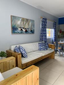 Et opholdsområde på Lilu Apartments Curaçao