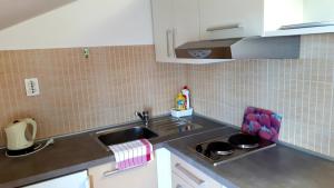 Kuchyňa alebo kuchynka v ubytovaní Apartments city center M&M