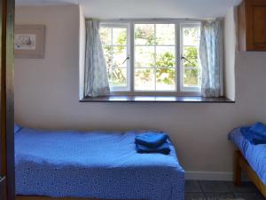 BlislandにあるWallhouse Barnのベッドルーム(ベッド1台、窓付)