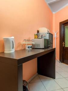 Kuchyňa alebo kuchynka v ubytovaní Apartman KARESA -Rijeka
