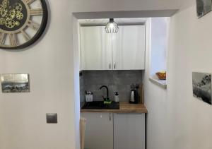 Kuchyňa alebo kuchynka v ubytovaní Zakopartment Zamoyskiego
