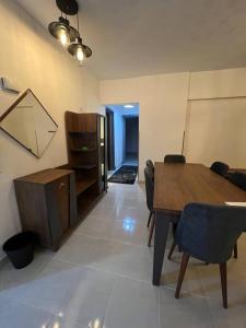 Dapur atau dapur kecil di Luxury and Cheapest Apartment