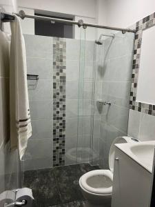 Ванна кімната в Hermoso Hospedaje Palmira