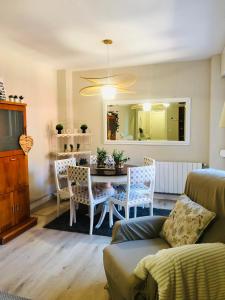 Zona de estar de Precioso apartamento en Los Castros