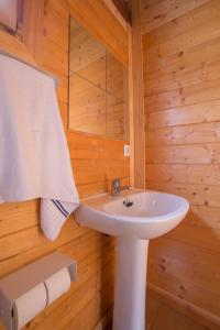 Koupelna v ubytování Camping la Sierrecilla