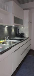 Kuchyňa alebo kuchynka v ubytovaní Belladonna Panorama Apartment