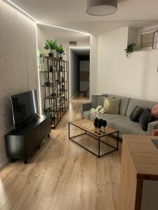 Posedenie v ubytovaní Moderno Apartament