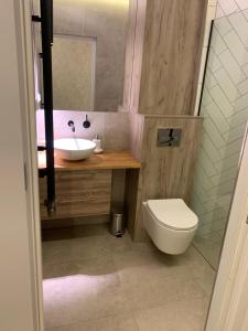 Kúpeľňa v ubytovaní Moderno Apartament
