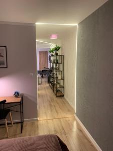Posedenie v ubytovaní Moderno Apartament
