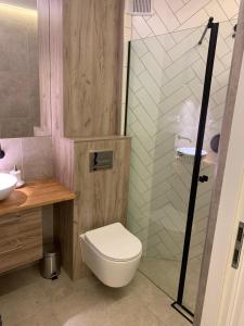 Kúpeľňa v ubytovaní Moderno Apartament