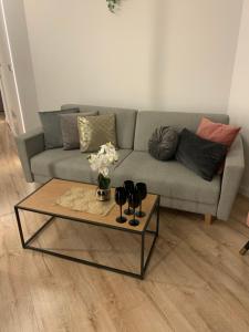 Posedenie v ubytovaní Moderno Apartament