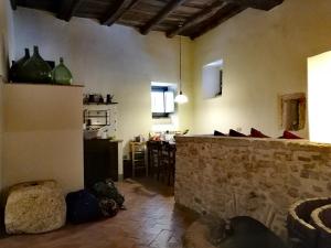 A seating area at Umbria Valnerina in Noble Residence near Spoleto Apartment x 4-6 persons