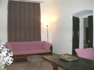 A seating area at Umbria Valnerina in Noble Residence near Spoleto Apartment x 4-6 persons