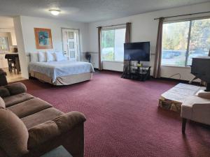 Cama ou camas em um quarto em Plainview Motel