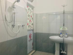 Koupelna v ubytování Sahana Sri Villa