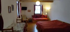 Postel nebo postele na pokoji v ubytování Apartments Anna
