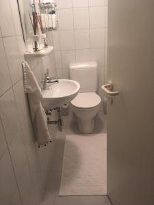 Koupelna v ubytování Ferienwohnung Alprima + 11 fotografií