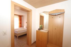 Posteľ alebo postele v izbe v ubytovaní Ferienhaus Brandacher