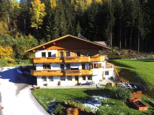 Vonkajšia záhrada v ubytovaní Ferienhaus Brandacher