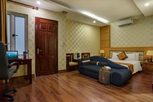 Posezení v ubytování Vong Xua Boutique Hotel