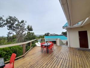 Balkón nebo terasa v ubytování Island Vibe Knysna