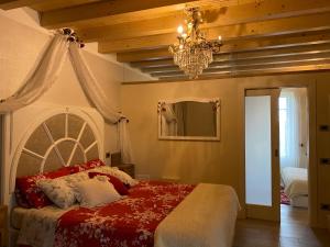Postel nebo postele na pokoji v ubytování ROSETO HOLIDAYS AZZURRO