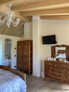 Postel nebo postele na pokoji v ubytování ROSETO HOLIDAYS AZZURRO