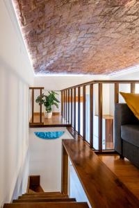 a house with a pool in the middle of a room at CasaCasalis - Immersi nella Torino Liberty in Turin