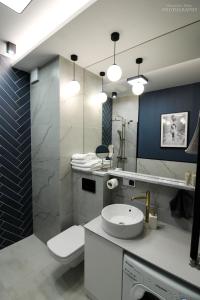 Kúpeľňa v ubytovaní D Apartments Centrum Woda + 21 fotografií