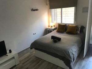 Postel nebo postele na pokoji v ubytování Precioso loft centrico